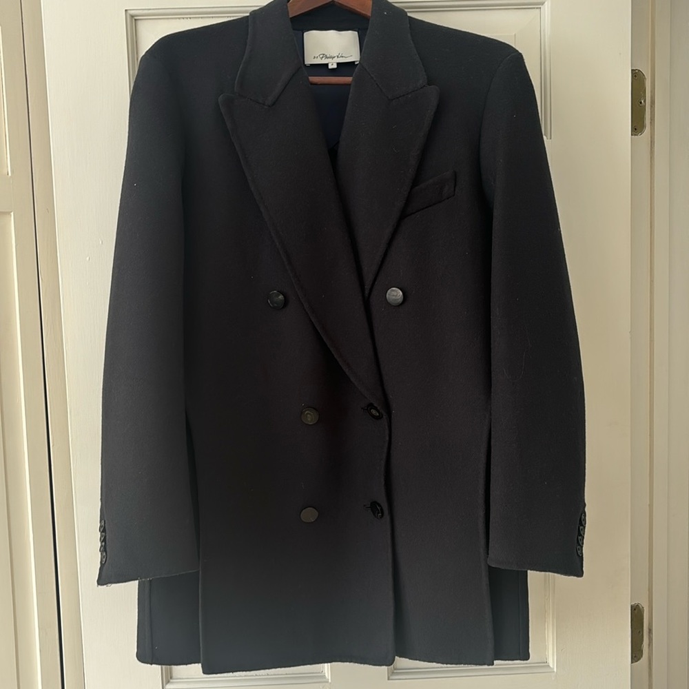 3.1 Phillip Lim Navy wool jacket size 6